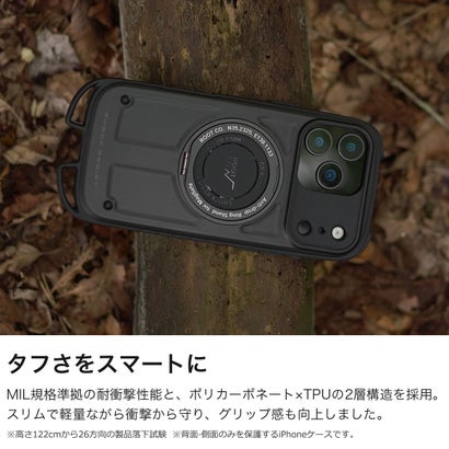 ルートコー ROOT CO. 6ヶ月保証 ルートコー スマホケース iPhone17ProMax iPhone18ProMax 携帯カバー ROOT CO. iPhoneケース GRAVITY GSRUP-4447 （コヨーテ）｜詳細画像