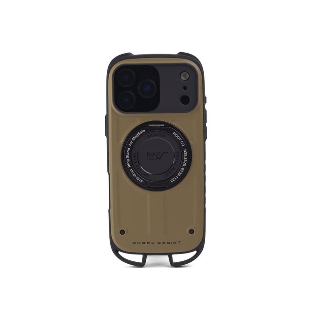 6ヶ月保証 スマホケース iPhone17ProMax iPhone18ProMax 携帯カバー iPhoneケース GRAVITY GSRUP-4447 （コヨーテ）
