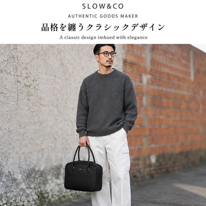 ボストンバッグ メンズ レディース バッグ トートバッグ 軽量 通勤 ブランド 本革 革 レザー シュリンクレザー 肩掛け ファスナー付き A4 Shrink-Boston Bag 306S63S （ブラック）｜詳細画像
