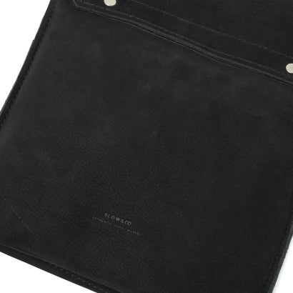 ショルダーバッグ メンズ レディース 斜めがけバッグ ブランド バッグ 小さめ 軽量 軽い 本革 革 レザーミニショルダー コンパクト おしゃれ 日本製 Deer 858S107S （ブラック）｜詳細画像