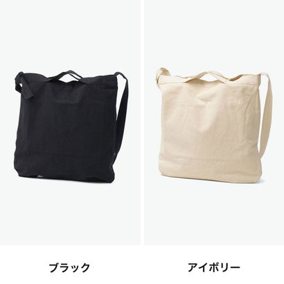 ショルダーバッグ メンズ レディース 大きめ A4 ブランド バッグ トートバッグ 2WAY 斜めがけ 軽量 軽い 大人 布 Herringbone Shoulder Bag S SO786JK （アイボリー）｜詳細画像