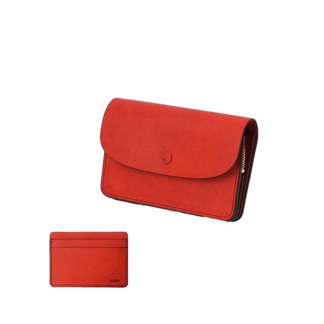 プエブロ ミドル財布 Pueblo SO901P （RED）