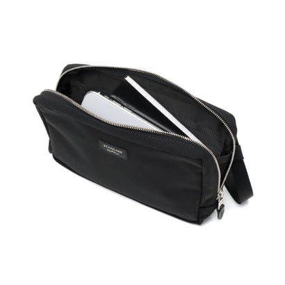 正規取扱店 ボディバッグ ボディパース レディース メンズ 斜めがけ ショルダー お財布ショルダー 肩掛け 日本製 SIMPLICITY BODY PURSE(UP DATE) （DARKBROWN）｜詳細画像