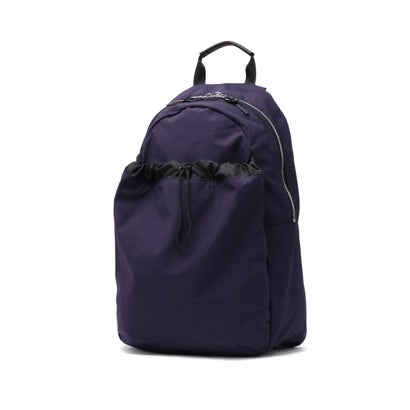 スタンダードサプライ STANDARD SUPPLY 正規取扱店 リュック レディース メンズ 小さめ バッグ 軽量 軽い 通勤 通学 大学生 おしゃれ 大人 A4 コンパクト 16L 背面ポケット SIMPLICITY GATHER DAYPACK （ダークパープル）｜詳細画像