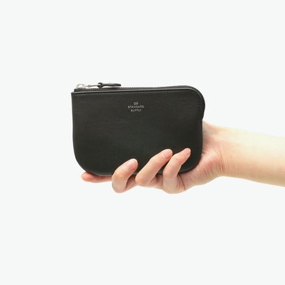 正規取扱店 財布 メンズ レディース かわいい コンパクト スリム 薄型 薄い ブランド 革 本革 レザー シンプル 無地 日本製 L字ファスナー PAL OVAL ZIP WALLET S （SLATEBLUE）｜詳細画像
