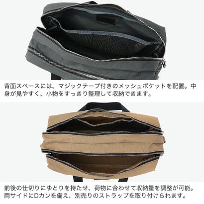 正規取扱店 ポーチ レディース メンズ 小物入れ 大きめ かわいい 軽量 軽い おしゃれ 2層 トラベルポーチ 持ち手 ブランド A5 日本製 SIMPLICITY 2R SQUARE POUCH L （ダークブラウン）｜詳細画像
