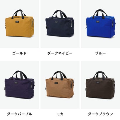 正規取扱店 ポーチ レディース メンズ 小物入れ 大きめ かわいい 軽量 軽い おしゃれ 2層 トラベルポーチ 持ち手 ブランド A5 日本製 SIMPLICITY 2R SQUARE POUCH L （ダークブラウン）｜詳細画像