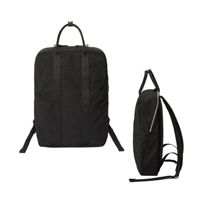 ウィーミー リュック 13L B4 PC収納 薄マチ スリム 軽量 軽い ニット ジャージー ナイロン WE－ME 88－W－5006 日本製 （ブラックbi）｜詳細画像
