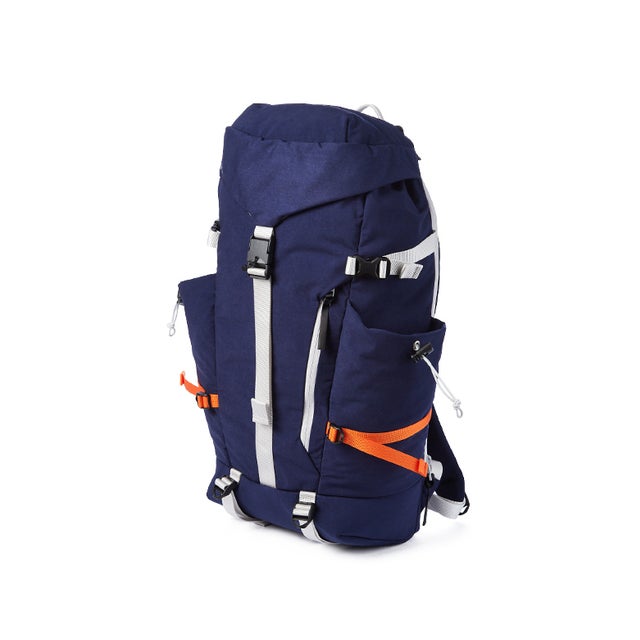 バックパック リュック 20L WE－ME W－02－1 チェストベルト サイドポケット 600mlペットボトル収納 （ダークブルー）