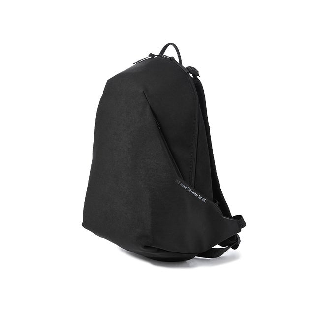デイパック リュック 22L 軽量 軽い ニット ジャージー ナイロン WE－ME W－02－3 ウエストハーネス チェストベルト 日本製 （ブラック）