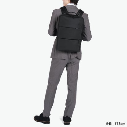 正規品5年保証 リュック ビジネス 通勤 ビジネスリュック PC B4 18L-23L拡張可能 15.6インチ Z PACK type-C2 Laminated Backpack Expandable 81433 （ブラック(11)）｜詳細画像