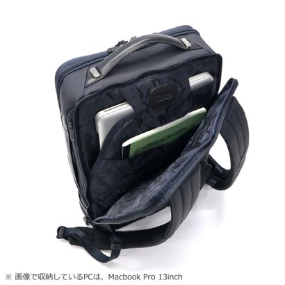 正規品5年保証 リュック メンズ ビジネス 通勤 出張 ビジネスリュック PC バックパック A4 13L 14インチ 撥水 Z PACK type-C2 Laminated Backpack 81431 （ブラック）｜詳細画像