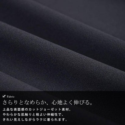 タック入りスキッパープルオーバー （ブラック）｜詳細画像