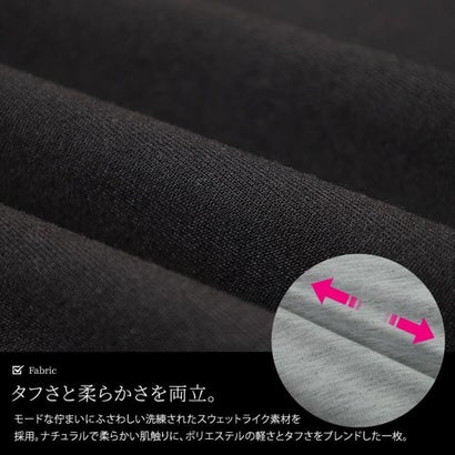 Vネックドルマンプルオーバー （杢グレー）｜詳細画像