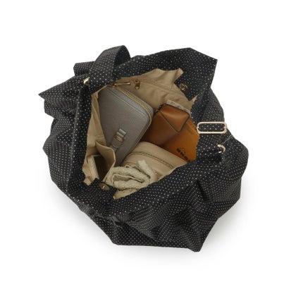 グローブ grove 人気BAGにドット柄・レースが新登場！ティアードドロストショルダー （グレー(412)）｜詳細画像