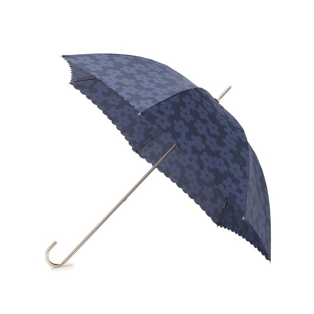 
                    フラワーレース雨傘【晴雨兼用】 （ネイビー(094)）