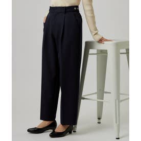 【SETUP可】タブ付きテーパードパンツ （ネイビー(094)）