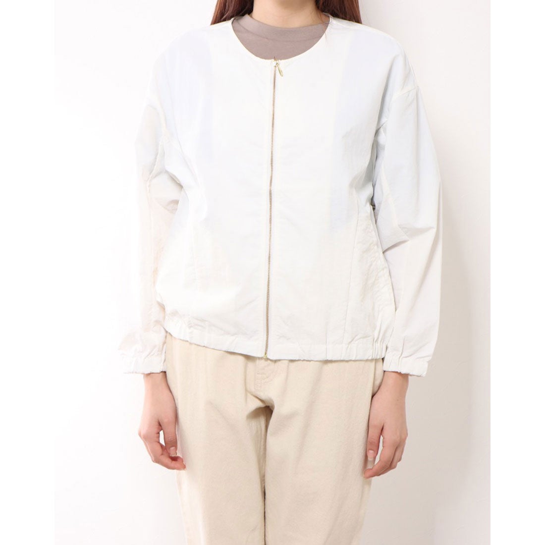 グローブ grove ナイロンジャケット （ホワイト） -ファッション通販