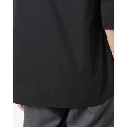 グラシア GRACIA 変形ピンタック・オーバーサイズシャツ （ブラック）｜詳細画像