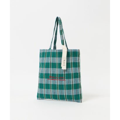 EX beej CHK フラット TOTE （KELLY）｜詳細画像
