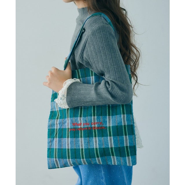 EX beej CHK フラット TOTE （KELLY）