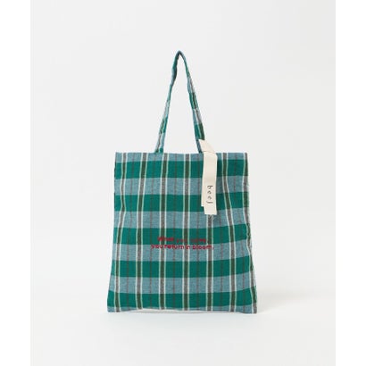 EX beej CHK フラット TOTE （PINK）｜詳細画像