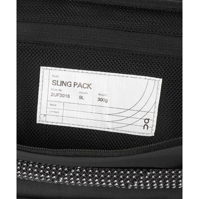 【WEB限定】＜On＞SLING PACK 9L ショルダーバッグ （BLACK）｜詳細画像