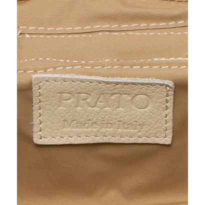 ＜PRATO MADE IN ITALY＞ バニティバッグ （BEIGE）｜詳細画像
