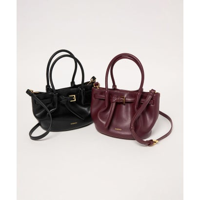 【別注】＜SINBONO＞ベルト トートバッグ / ショルダーバッグ  （BLACK）｜詳細画像