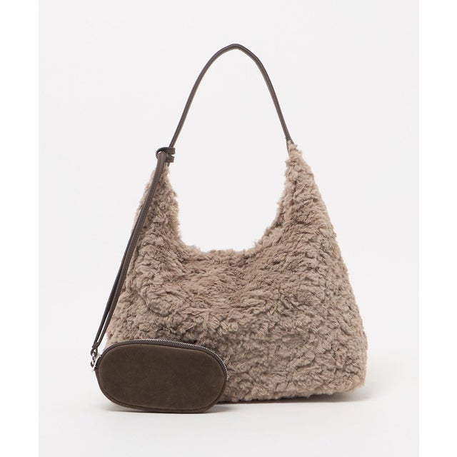 ワンハンドル ボアバッグ （BEIGE）