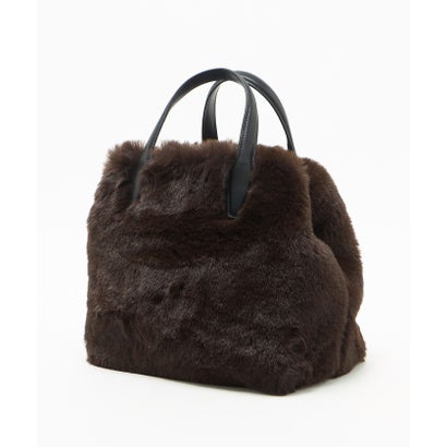 F/FUR TOTE WITH POUCH （MOCA）｜詳細画像