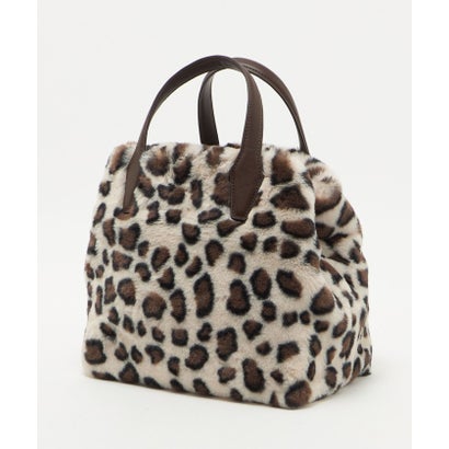 F/FUR TOTE WITH POUCH （MOCA）｜詳細画像