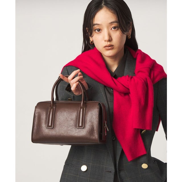 FM 2WAYヨコナガボストンBag （MD.BROWN）