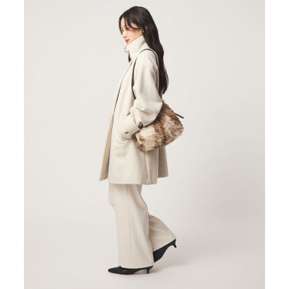 ユナイテッドアローズ グリーンレーベル リラクシング UNITED ARROWS green label relaxing CFCサイドオープンF/FURショルダー （LT.GRAY）｜詳細画像