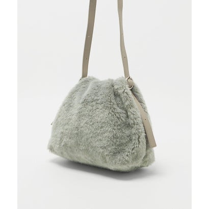 ユナイテッドアローズ グリーンレーベル リラクシング UNITED ARROWS green label relaxing CFCサイドオープンF/FURショルダー （LT.GRAY）｜詳細画像