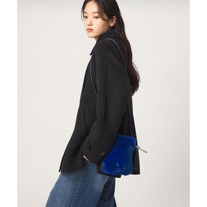FUR/LIKE PCT WITH POUCH （DK.GRAY）｜詳細画像