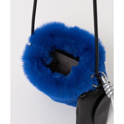 FUR/LIKE PCT WITH POUCH （DK.GRAY）｜詳細画像