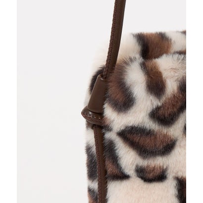 FUR/LIKE PCT WITH POUCH （DK.GRAY）｜詳細画像