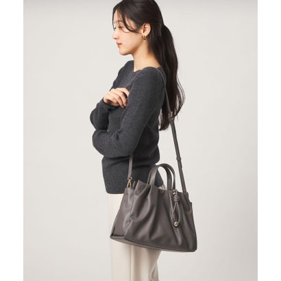 TUCK TOTE （MD.GRAY）｜詳細画像