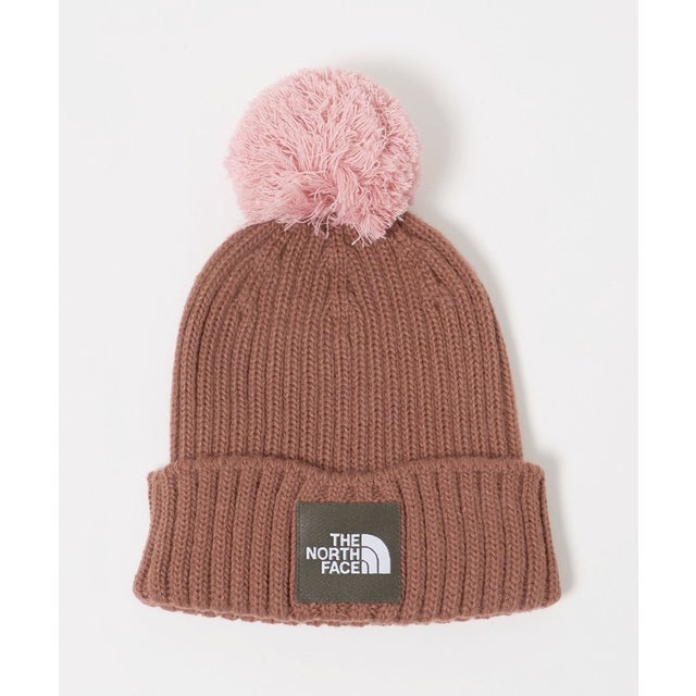 ＜THE NORTH FACE＞ポンポン ニット キャップ / キッズ （PINK）