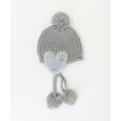GLR ハートモチーフKNITCAP （OFF WHITE）｜詳細画像