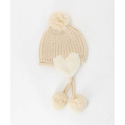 GLR ハートモチーフKNITCAP （MD.GRAY）｜詳細画像