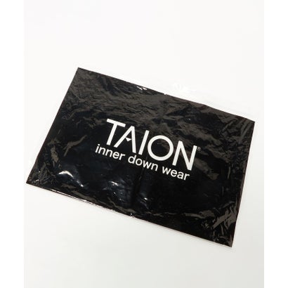 ＜TAION＞ミリタリー リバーシブル ダウンマフラー （BLACK）｜詳細画像