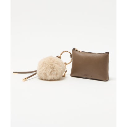ユナイテッドアローズ グリーンレーベル リラクシング UNITED ARROWS green label relaxing CFC F/FUR&ポーチチャーム （RED）｜詳細画像