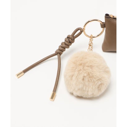 ユナイテッドアローズ グリーンレーベル リラクシング UNITED ARROWS green label relaxing CFC F/FUR&ポーチチャーム （RED）｜詳細画像