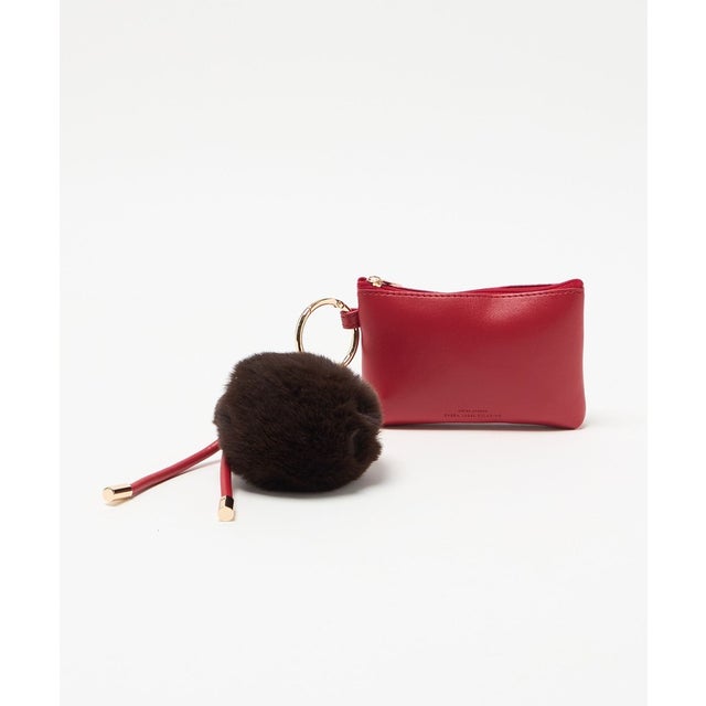 CFC F/FUR&ポーチチャーム （RED）