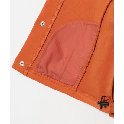 【スタメンシリーズ】ダンボール フード パーカー / キッズ 100cm-160cm （ORANGE）｜詳細画像