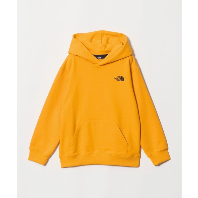 【WEB限定】＜THE NORTH FACE＞バック ロゴ フーディー / キッズ 130cm-160cm （MUSTARD）