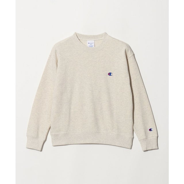 【WEB限定】＜Champion＞ワンポイント ロゴ スウェット / キッズ 140cm-160cm （NATURAL）