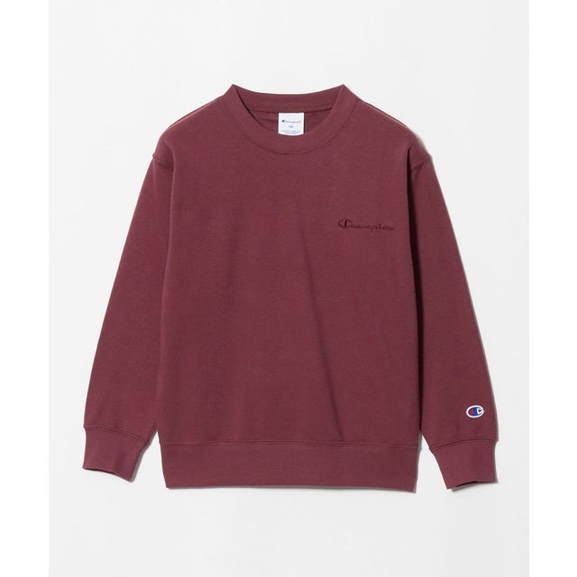 ＜Champion＞クルーネック スウェット / キッズ 140cm-160cm （WINE）